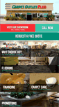 Mobile Screenshot of carpetoutletplus.com